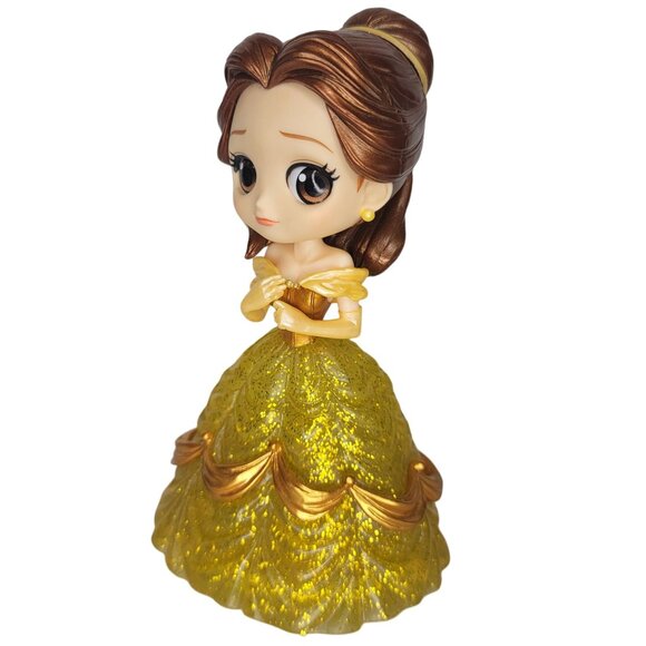 Disney Princess Belle Figurine q posket Beauty & The Beast Collectible 4" Tall - Picture 4 of 4